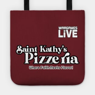 Saint Kathy's Pizzeria (Front and Back) Tote