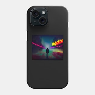 Walking Down a Lonely Street Phone Case