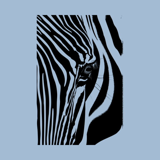 Zebra face by Babicko