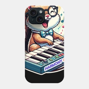 Spectacled Squirrels Synth, Melodies for Peace Phone Case