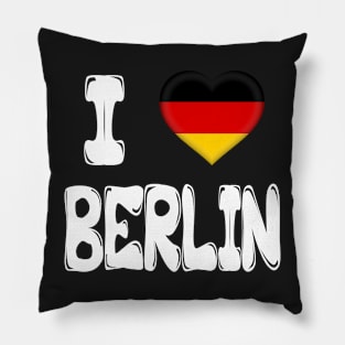 I Love Berlin Pillow