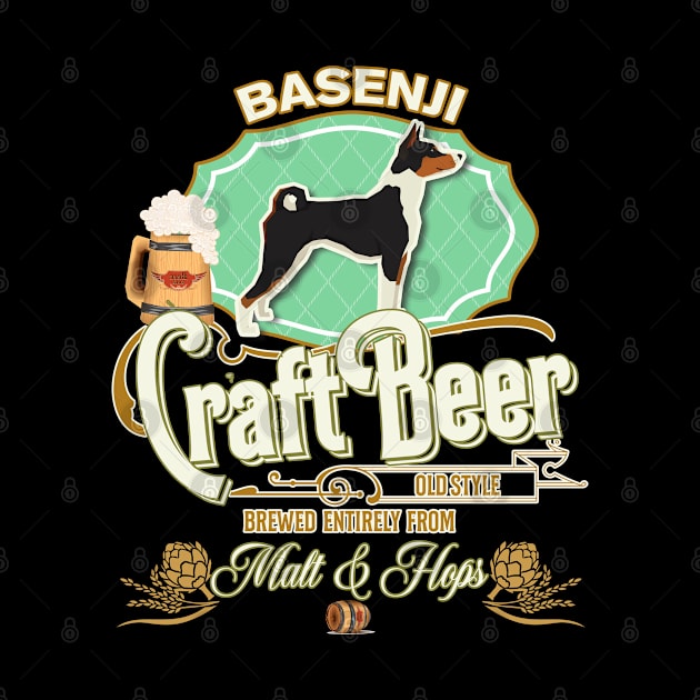 Basenji Gifts - Beer Dog lover by StudioElla