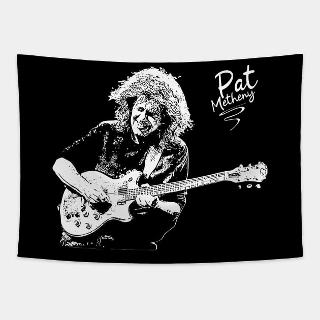 pat metheny // white Tapestry by Degiab