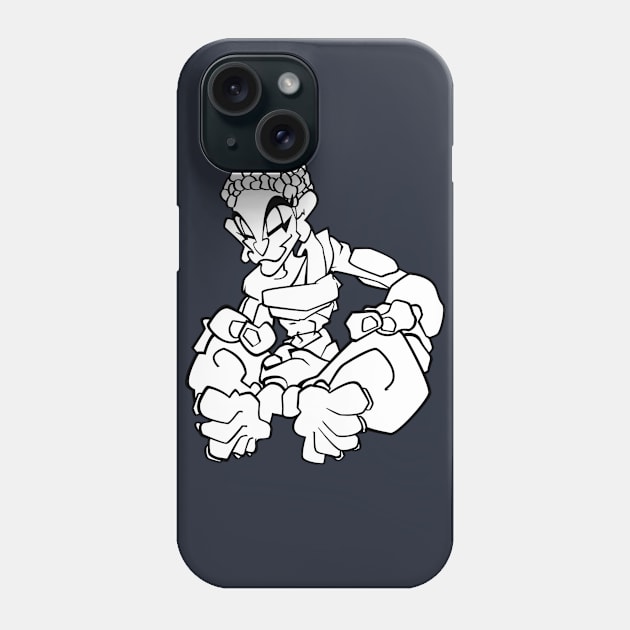 Meditating Buddha Phone Case by Sympull