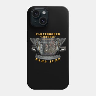 Paratrooper - Airborne - Ramp Jump Phone Case