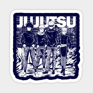 The Punks of Jujutsu (Version 3) Magnet