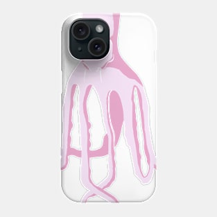 Pink Octopus Phone Case