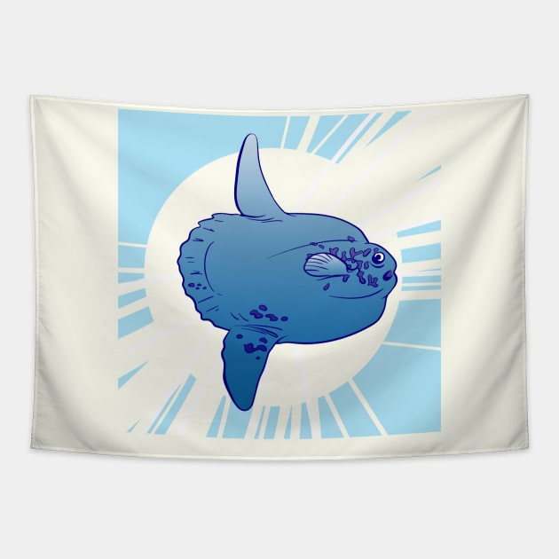 Holy Mola Mola Tapestry by eelregularity