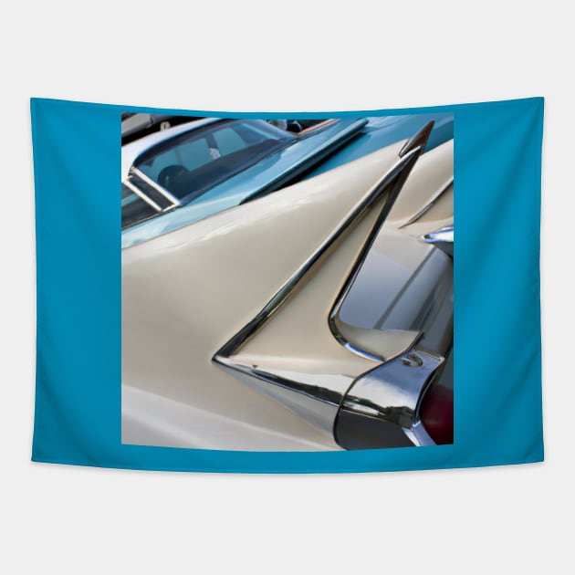 Tail Fins Tapestry by Starbase79