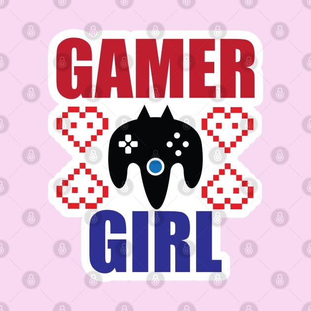 Gamer Girl Design for Gamers and Gaming Lovers by ArtoBagsPlus