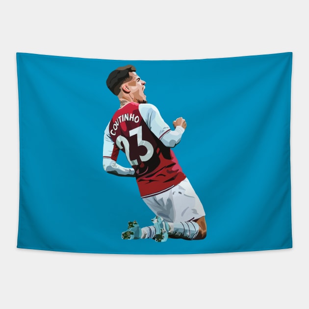 Philippe Coutinho Tapestry by Webbed Toe Design's