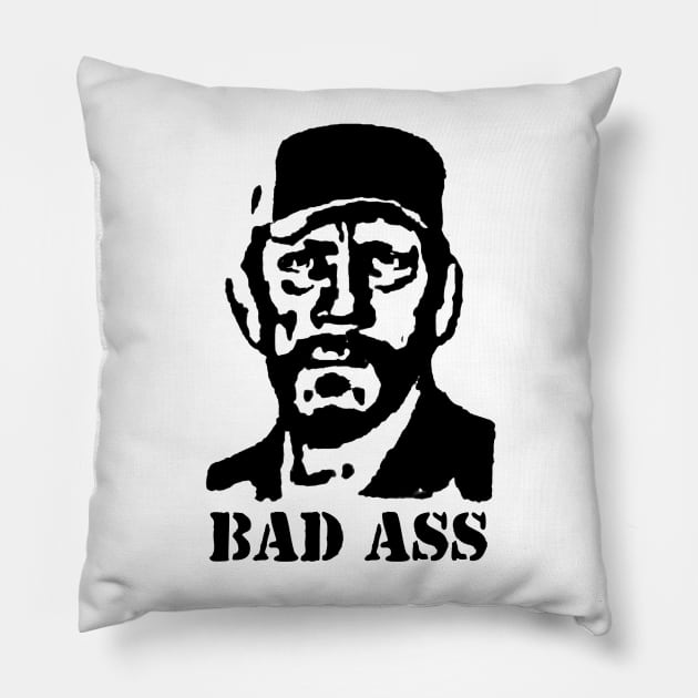 Bad Ass Pillow by geeklyshirts