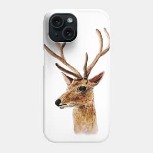 deer painting Phone Case