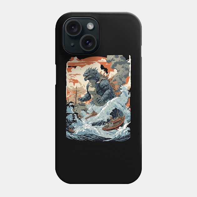 Godzilla King of Monsters Minus one Phone Case by Alex