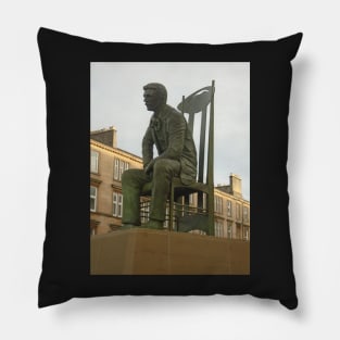 Charles Rennie Mackintosh Statue (5) Pillow