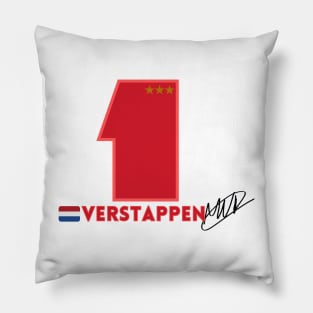 Max Verstappen Number Design Pillow