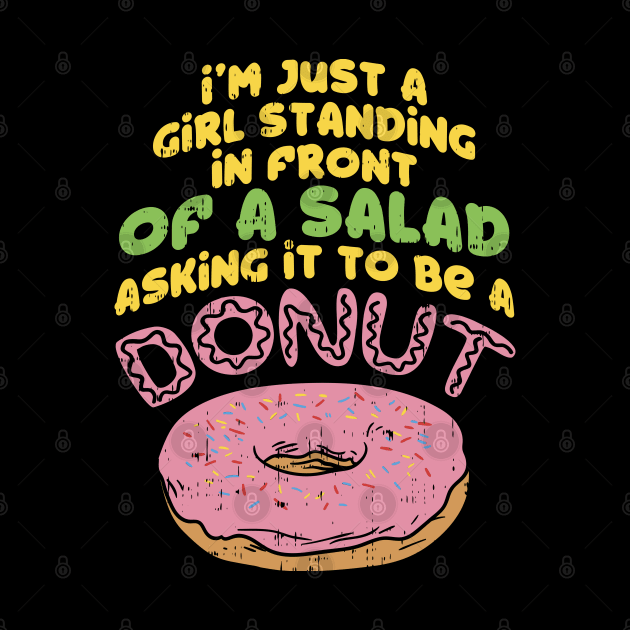 donut lover salad shirt i love donuts by gdimido