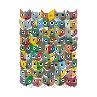 Cats (forty five pack version) T-Shirt