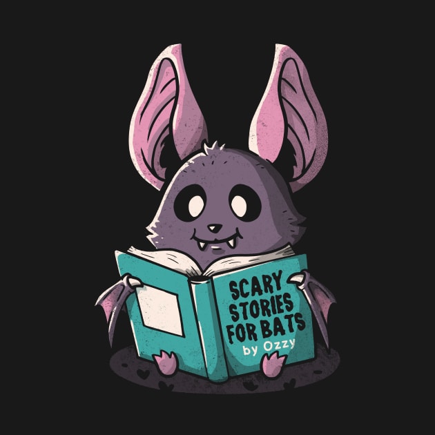 Scary Stories for Bats Book Worm by Tobe Fonseca by Tobe_Fonseca