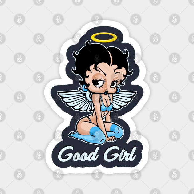 BETTY BOOP - Good Girl Angel Magnet by KERZILLA