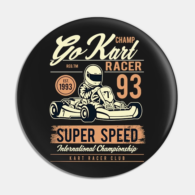 Go Kart Pin by PaunLiviu