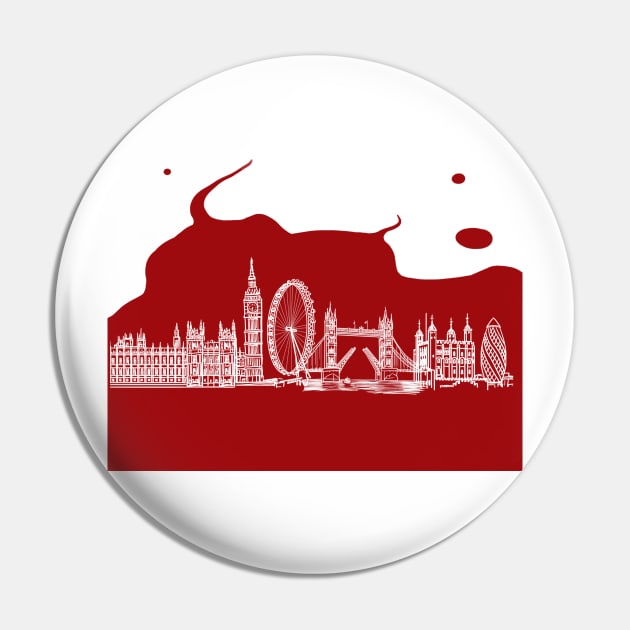 London landcape Pin by Ben Aaronovitch 