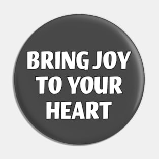 The Secret Language of Joy Pin