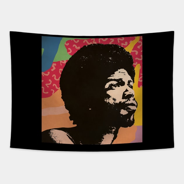 Vintage Poster - Gil Scott Heron Style Tapestry by Pickle Pickle