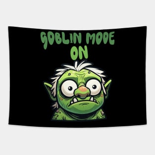 Goblincore Goblin 'Goblin Mode ON' Tapestry