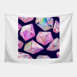 Watercolor diamond pattern Tapestry