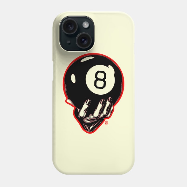 Vintage Magic 8 Ball Phone Case by StudioPM71