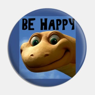 Be Happy Pin