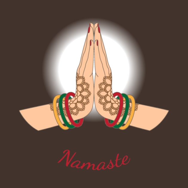 Namaste Hands 1 by ShineYourLight