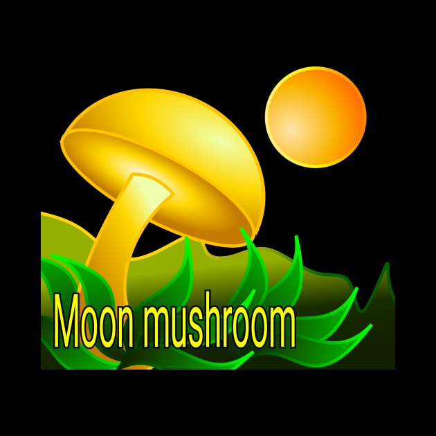 moon mushroom by Holisudin 