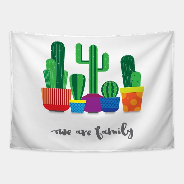 We Are Family Tapestry by thedailysoe