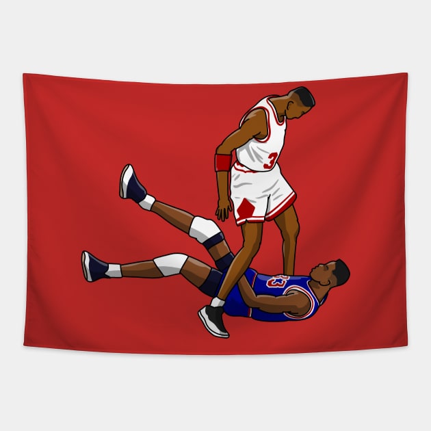 Pippen ewing Tapestry by Seeyaseiya