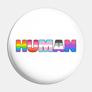 LGBT Human Pride Pin