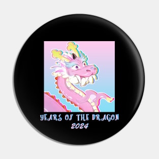 Golden Years of the Dragon 2024 Pin