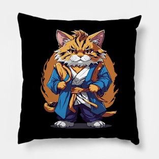 Fighting cat Pillow