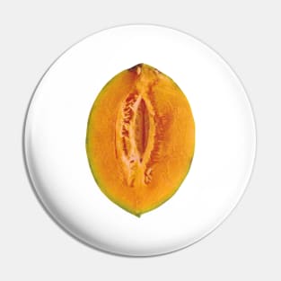 Yellow Melon Slice Pin