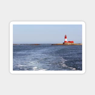 Longstone Lighthouse on the Farne Islands, Northumberland, UK Magnet
