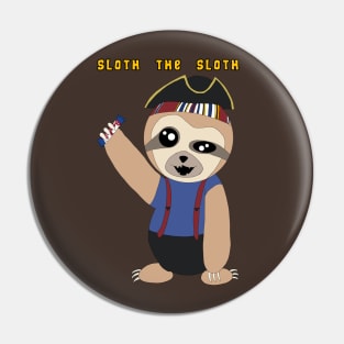 Sloth the Sloth Pin