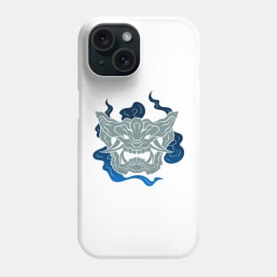 The great Oni Mask 2 - Yabisan - Vector Style Phone Case