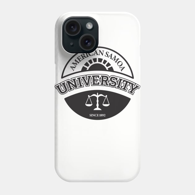 University Of American Samoa Law School Phone Case by Dotty42