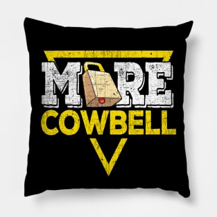 More Cowbell Pillow