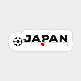 Japan Football Fan. Japan Soccer Design Magnet