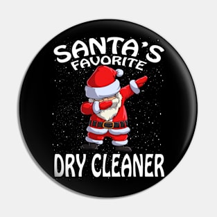 Santas Favorite Dry Cleaner Christmas Pin