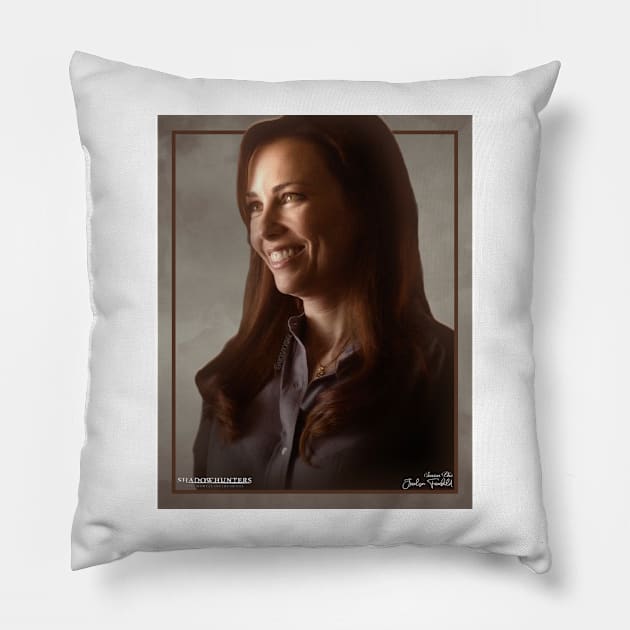 Jocelyn Fairchild - Season One Poster - Shadowhunters Pillow by vickytoriaq