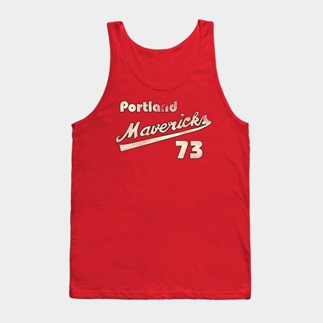 darklordpug Portland Mavericks Retro Defunct Baseball Jersey T-Shirt