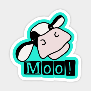 Moo cow Magnet